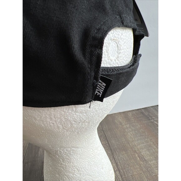 Nike Logo Cap Hat Boys Youth One Size Fits Most Black Adjustable - Picture 5 of 11